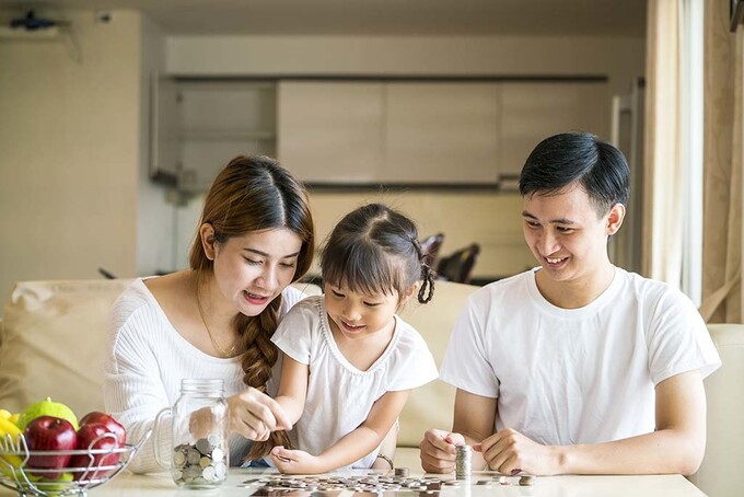 Gửi tiết kiệm cho con là phương án tài chính tối ưu cho tương lai của con trẻ