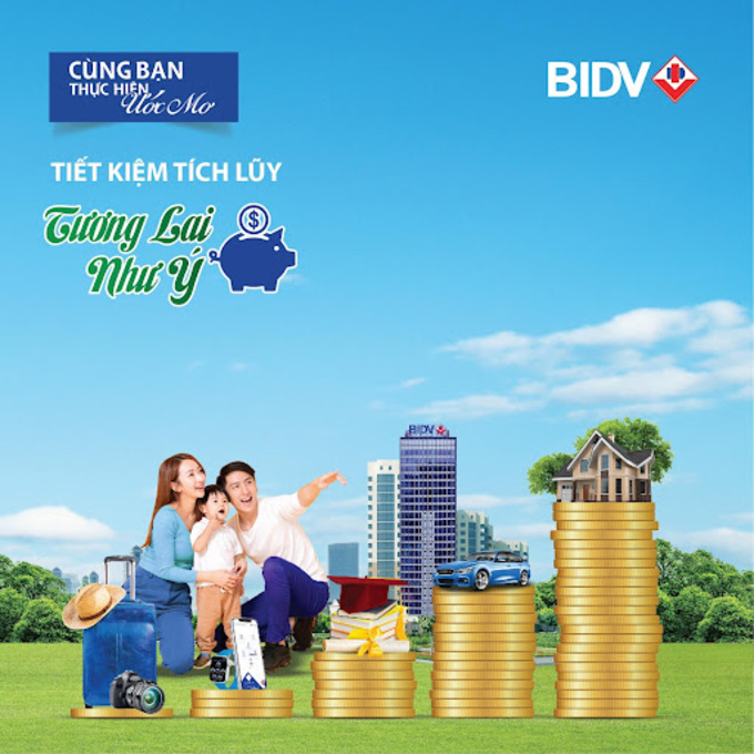 Tiền gửi tích lũy là một những sản phẩm tiết kiệm cho con mà BIDV thiết kế riêng cho các bậc phụ huynh có con nhỏ